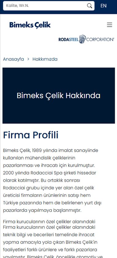 Bimeks Çelik
